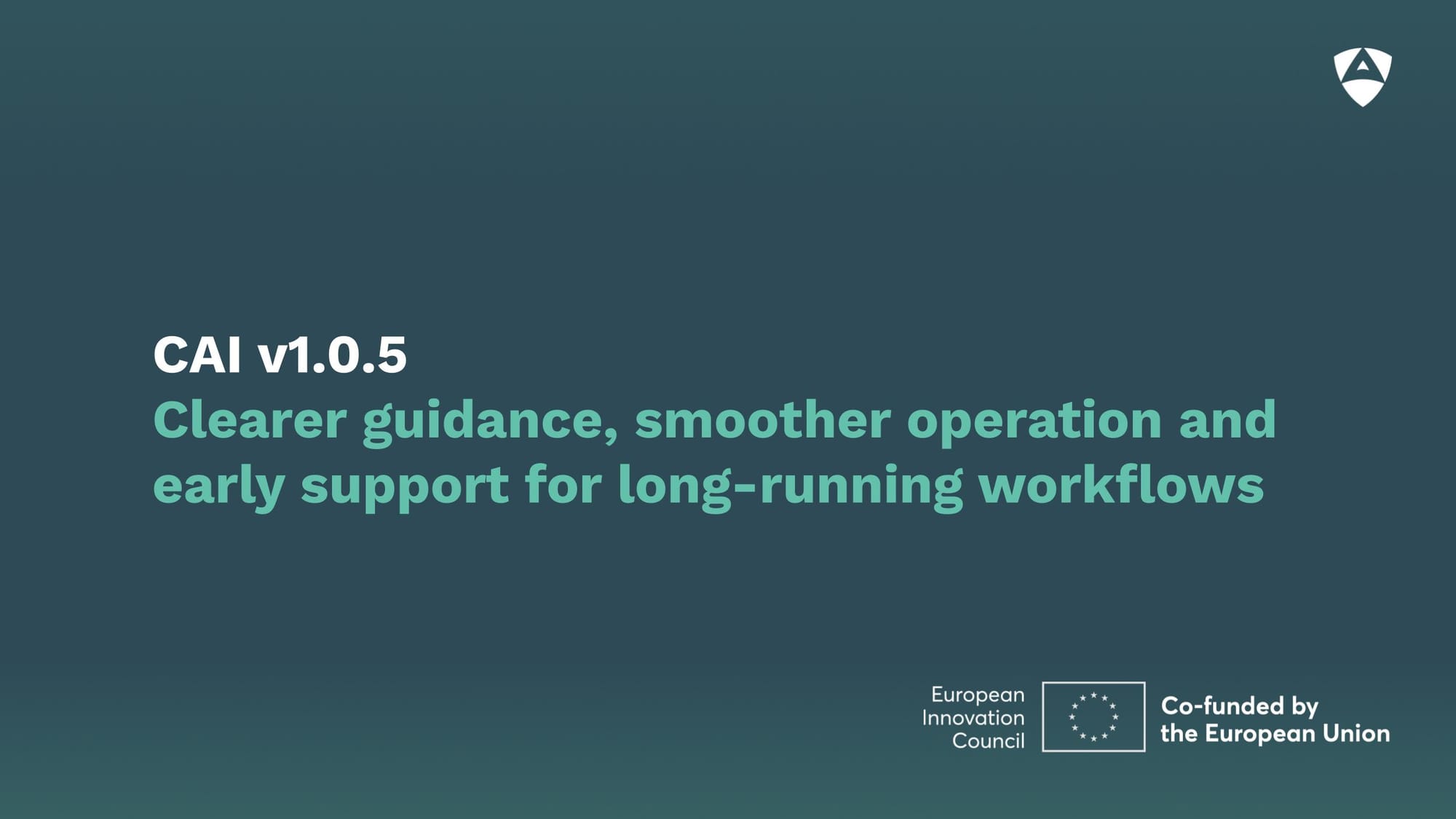 Cybersecurity AI CLI interface update showing improvements in guidance, reliability and long-running workflows in CAI v1.0.5